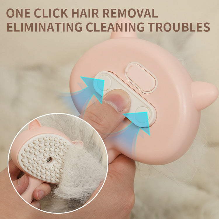 Pet Hair Cleaning Brush With Mist Dogs & Cats - Hobbies and Topics