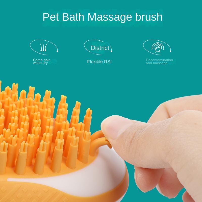 Pet SPA Massage Comb Soft Silicone - Hobbies and Topics