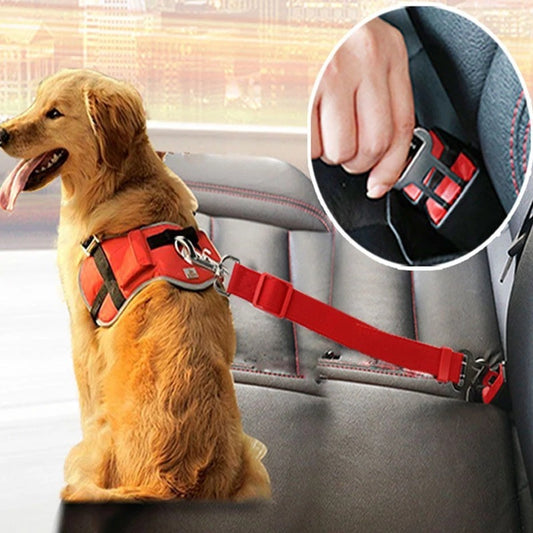 Adjustable Pet Seatbelt Vehicle Harness Clip - Hobbies and Topics
