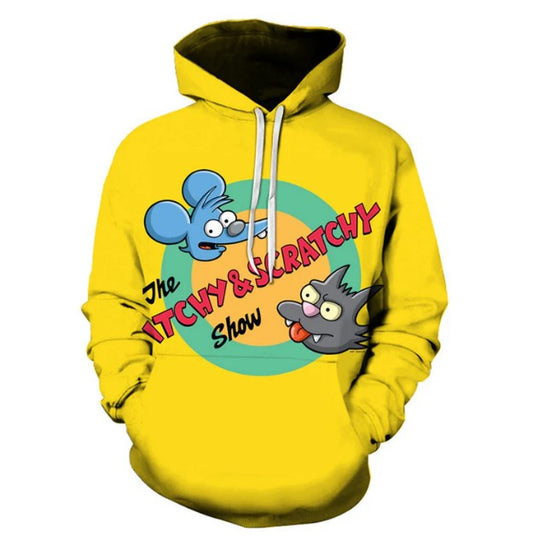 Cat And Mouse Hoodie - Hobbies and Topics