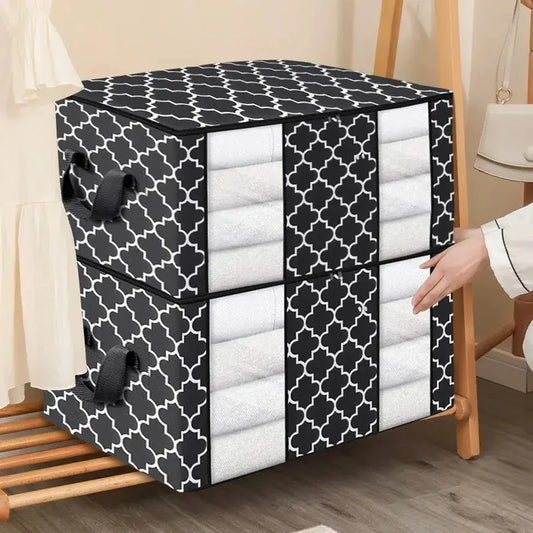 Foldable Clothes Storage Bag Large Organizer - Hobbies and Topics