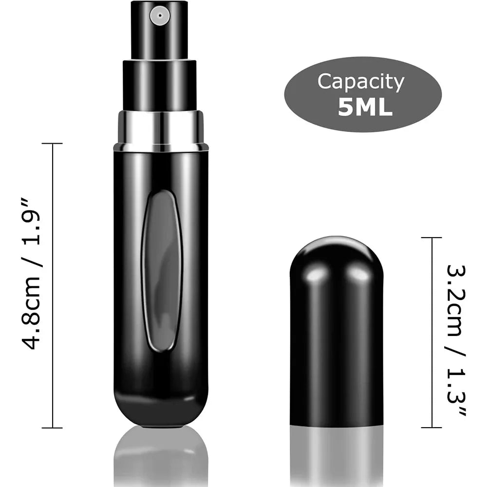 Refillable 1.7oz (50ml) Mini Travel Portable Perfume Bottle Fine Mist Spray - Hobbies and Topics
