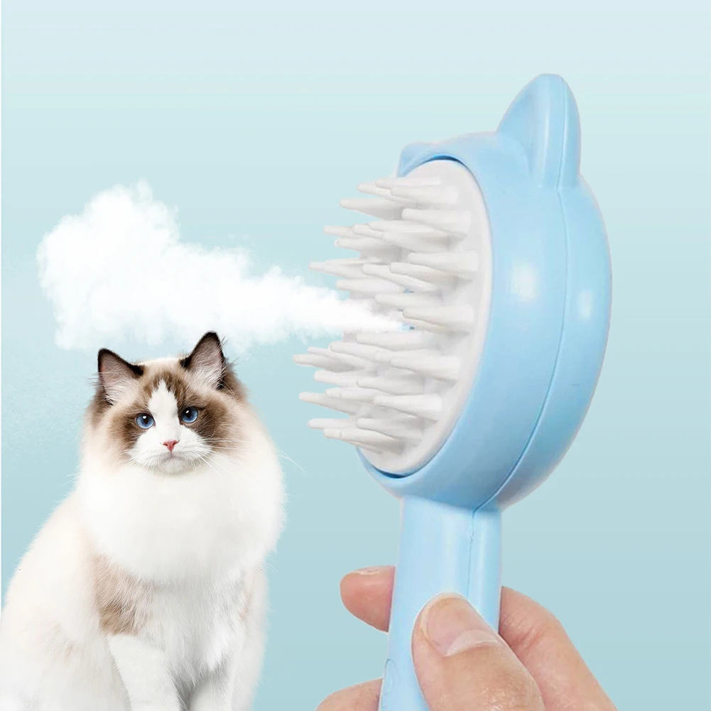Pet Hair Cleaning Brush With Mist Dogs & Cats - Hobbies and Topics