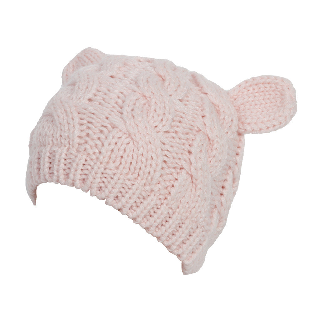 Hand Made Knitted Cat Ear Beanie - Hobbies and Topics